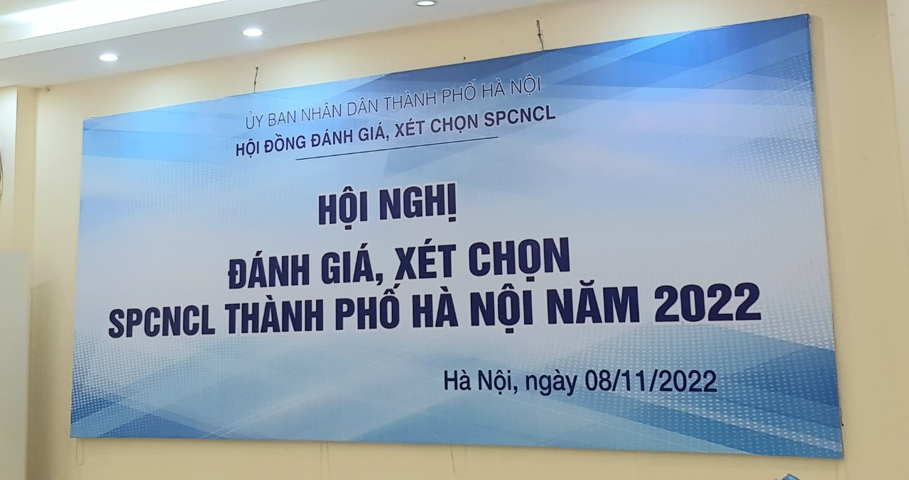 Công bố kết quả xét chọn sản phẩm công nghiệp chủ lực Thành phố Hà Nội năm 2022