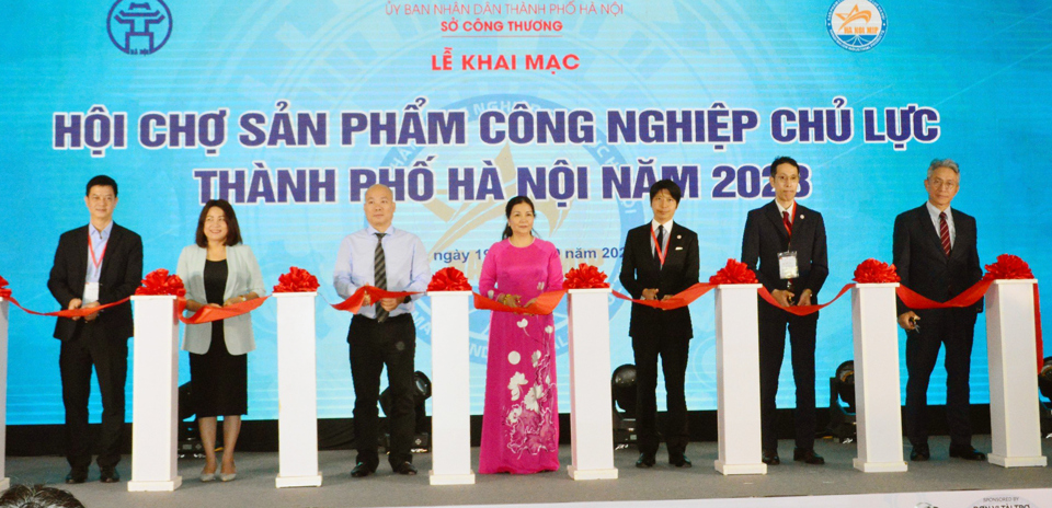 SPCNCL Hà Nội: Khai Mạc Hội chợ Sản phẩm công nghiệp chủ lực 2023