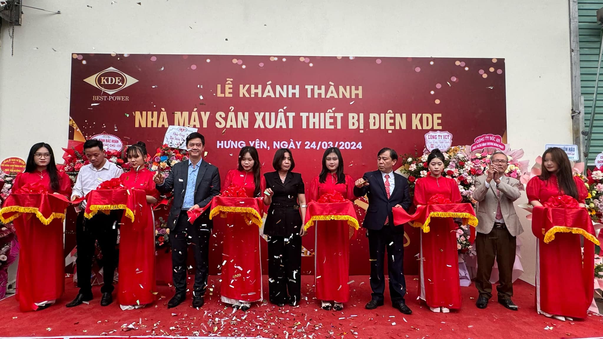 (Tiếng Việt) SPCNCL Hà Nội: Khánh thành Nhà máy sản xuất Công ty CP Điện & Tự động hóa Phúc Huy Hoàng