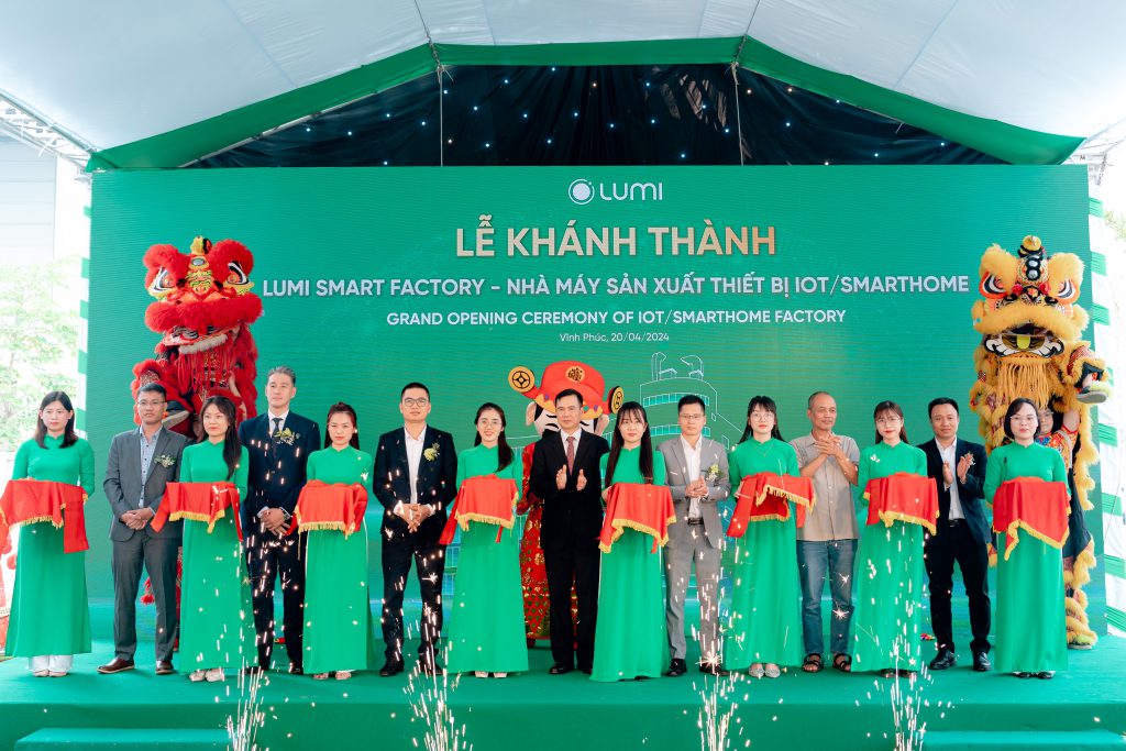 (Tiếng Việt) SPCNCL Hà Nội: Công ty LUMI Việt Nam Khánh thành Lumi Smart Factory