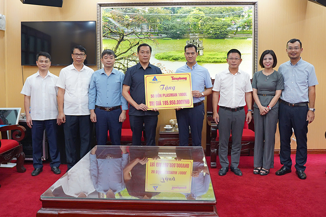 SPCNCL Hà Nội: Tân Á Đại Thành trao tặng bồn nước sạch, lan tỏa phồn vinh tại huyện Chương Mỹ (Hà Nội)