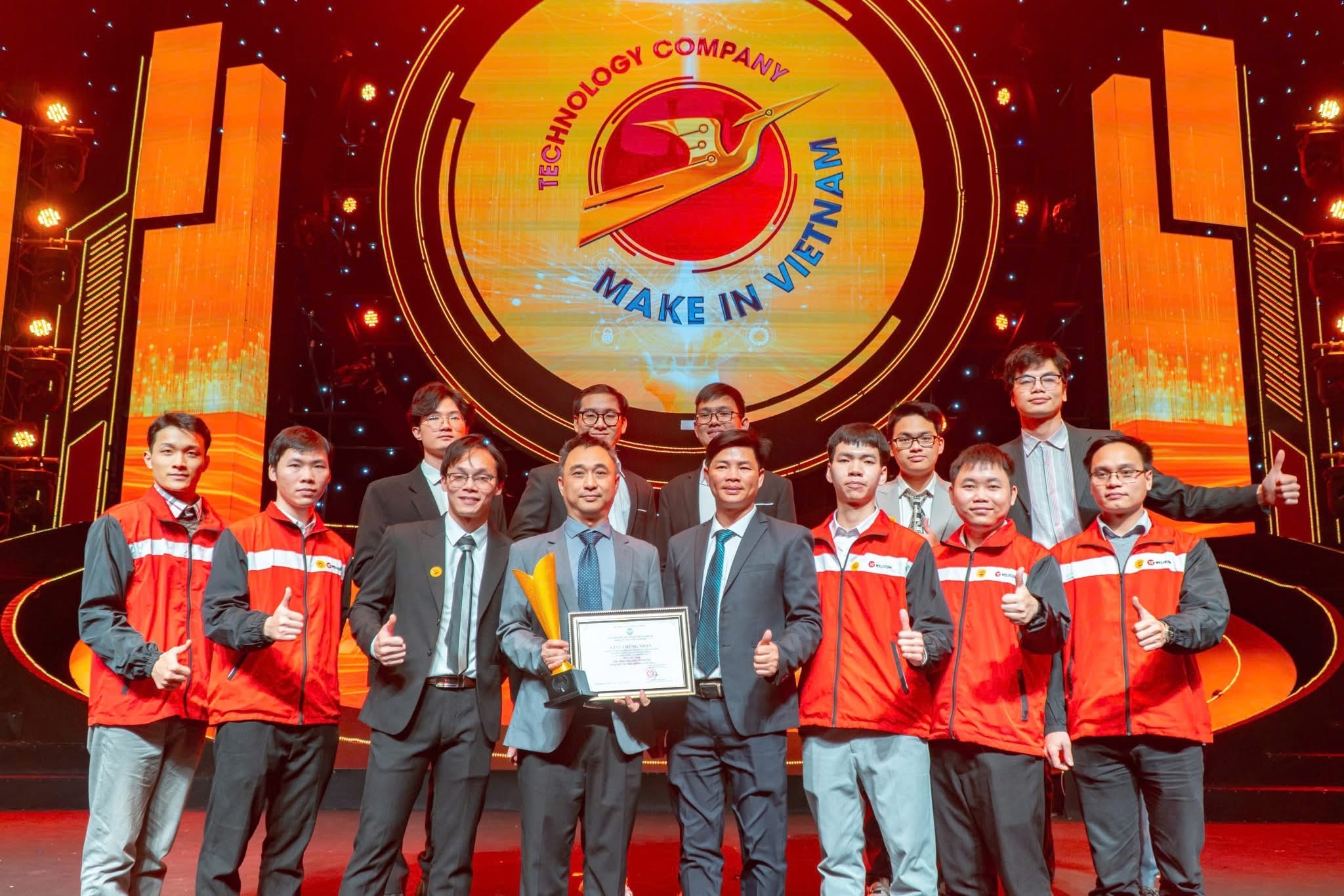 SPCNCL Hà Nội:WELDCOM nhận giải Vàng Sản phẩm công nghệ Make in Viet Nam 2024