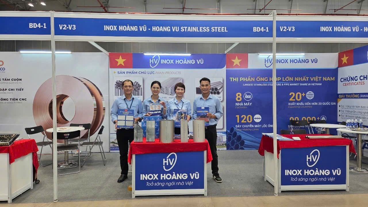 (Tiếng Việt) SPCNCL Hà Nội: INOX HOÀNG VŨ  TỰ HÀO THƯƠNG HIỆU VIỆT TẠI TRIỂN LÃM QUỐC TẾ MTA VIETNAM 2025