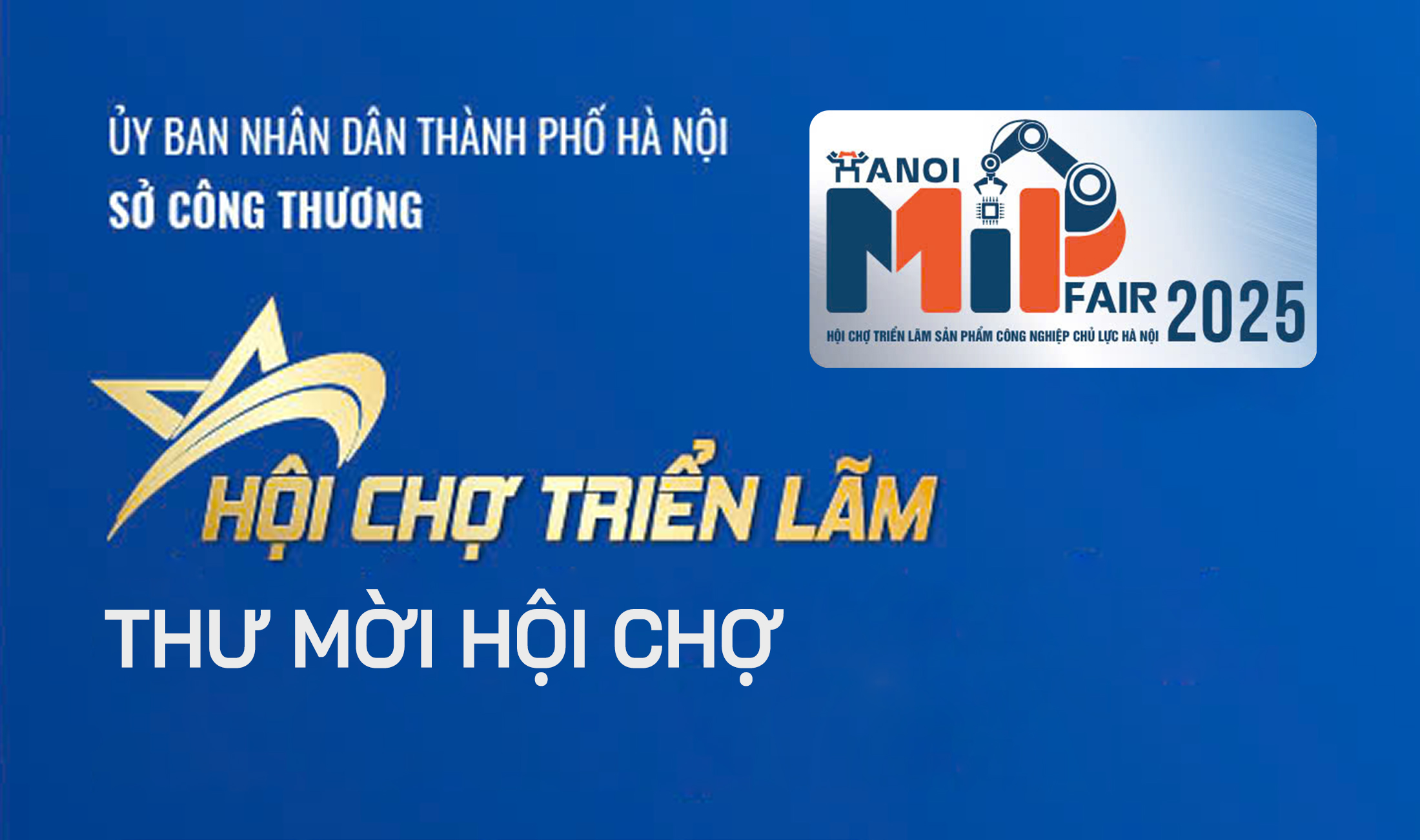 Thư mời tham gia Hội chợ