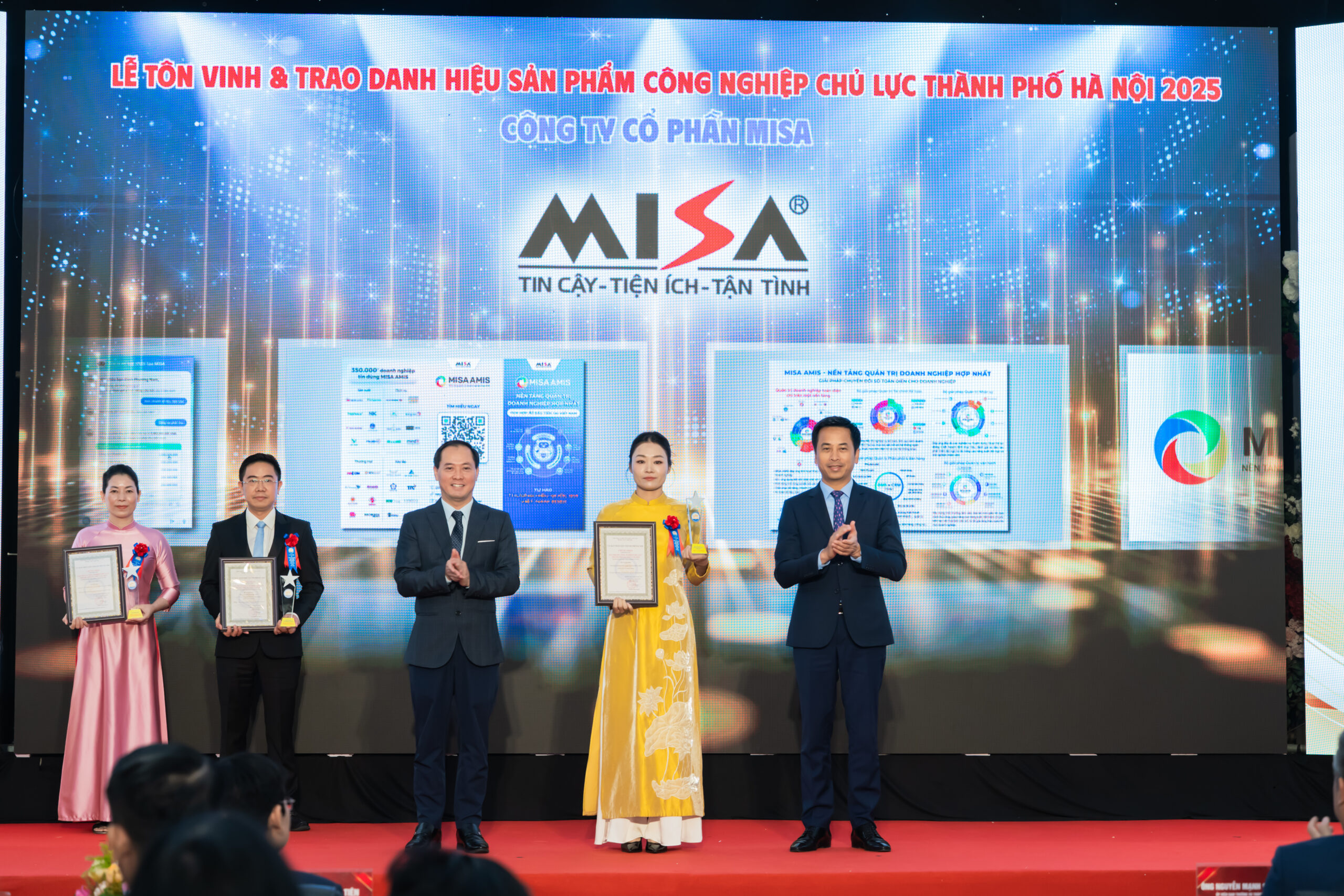 SPCNCL Hà Nội: MISA AMIS TOP 10 Sản phẩm Công nghiệp Chủ lực Hà Nội 2025